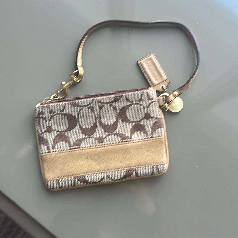 Coach wristlet